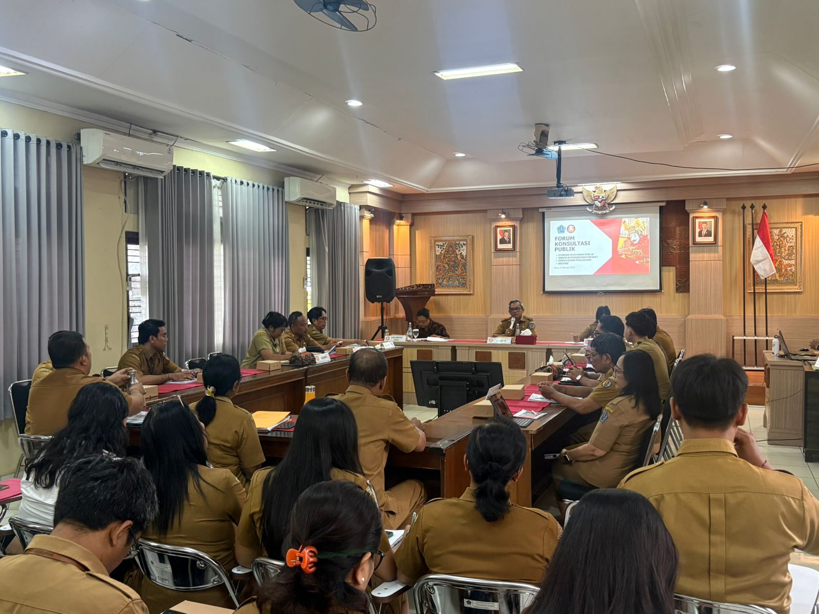 Kecamatan Denpasar Barat Gelar  Forum Konsultasi Publik (FKP) tingkat Kecamatan Denpasar Barat