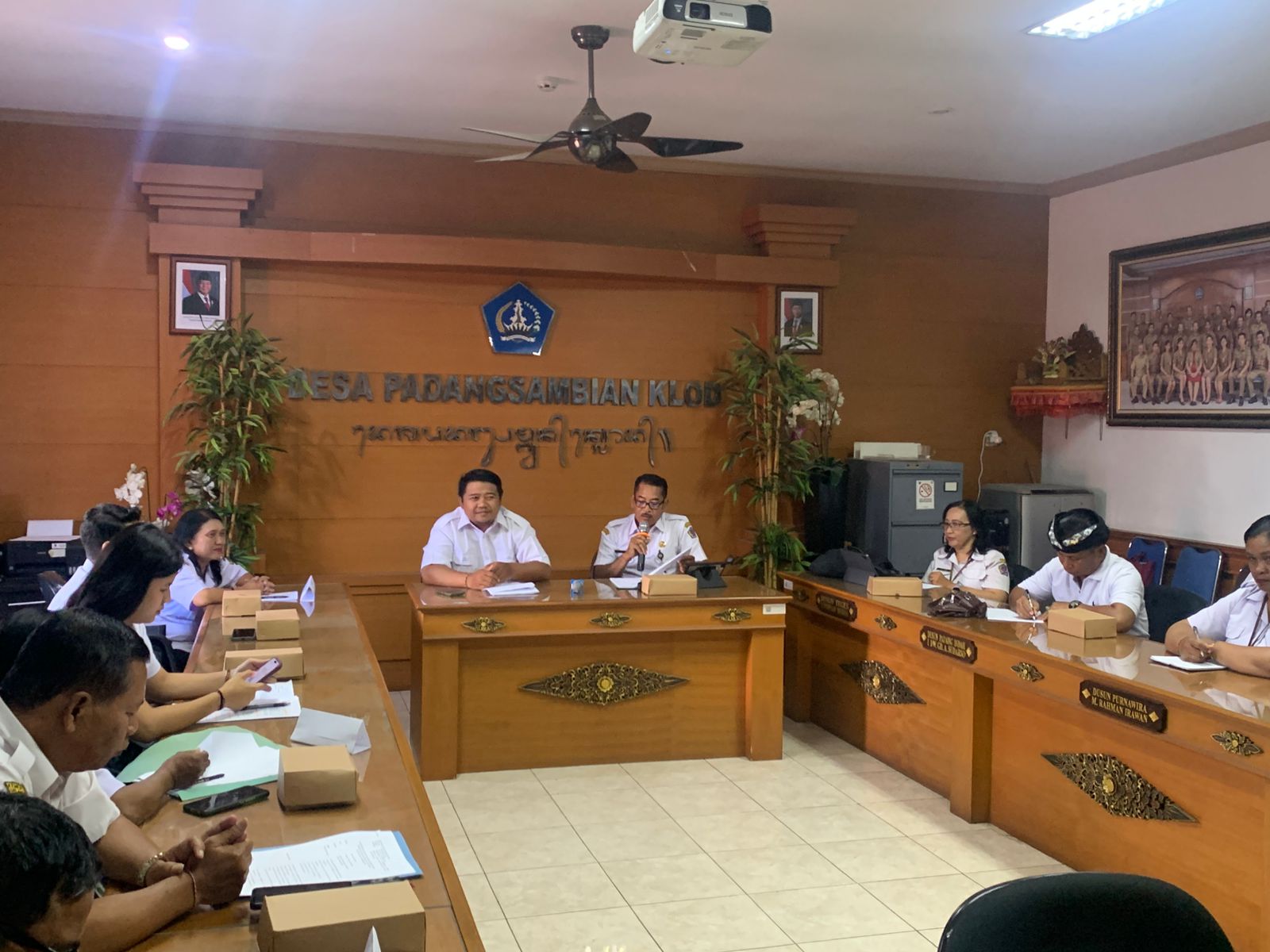 Pendampingan dan Evaluasi persiapan Lomba Desa dan Kelurahan tingkat Kecamatan