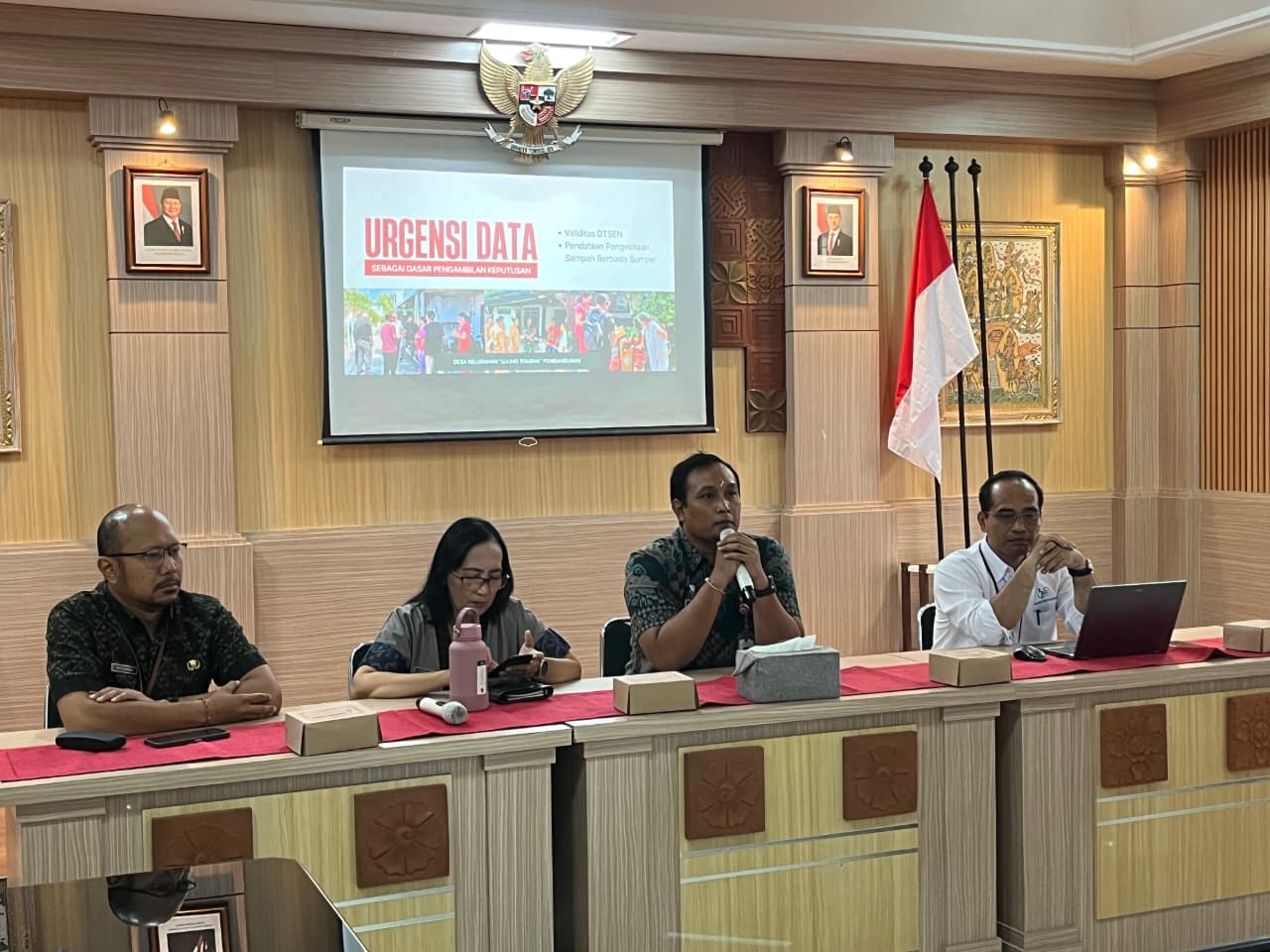 Pelaksanaan Focus Group Discussion (FGD) Statistik Sektoral oleh Diskominfo Kota Denpasar